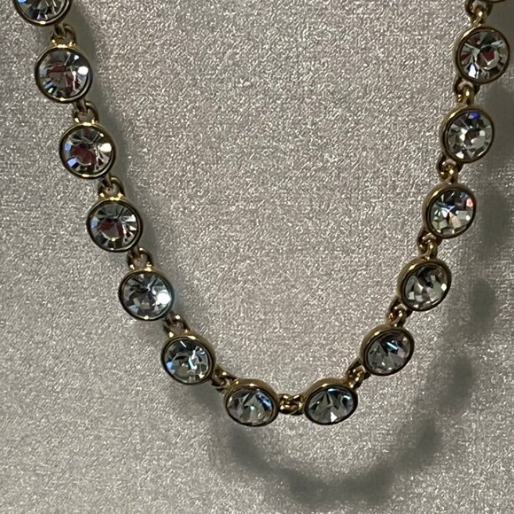 Givenchy Brilliant Chain Link Crystal Necklace By Givenchy - Picture 10 of 15